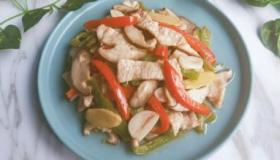 香菇肉片烹饪方法：简单易学，美味可口