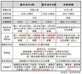 鑫享金生b款保险计划：全面保障与理财的完美结合