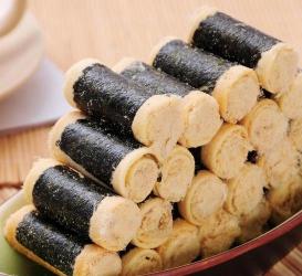 紫菜肉松蛋卷：美味与创意的完美结合