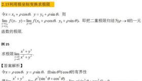 求极限的方法总结：从基础到高级的全面指南