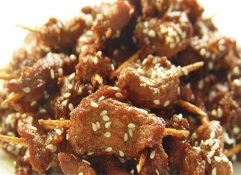 五香牙签肉：美味与口感的完美结合