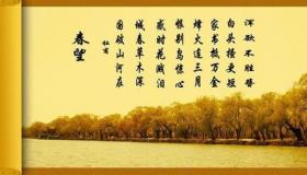 春望古诗带拼音：杜甫名篇，感受诗意之美