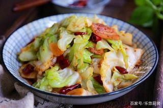 家常炝炒圆白菜：鲜香脆爽，冬日下饭神器
