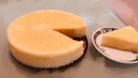 电饭煲轻乳酪蛋糕：简单步骤，美味即成
