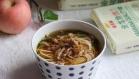 榨菜肉丝面的做法：简单美味，营养丰富的家常面食