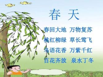 春天的成语与诗句：领略春光之美，感受诗意盎然