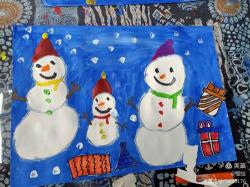雪地里的小画家:冬日雪地中的创意绘画之旅