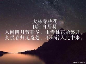 白居易写的诗有哪些？这些经典之作你一定不能错过