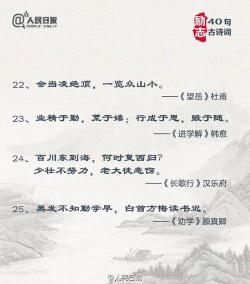 充满希望的古诗：古代诗词中的励志与希望元素
