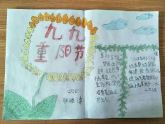 重阳节尊老敬老主题手抄报制作指南
